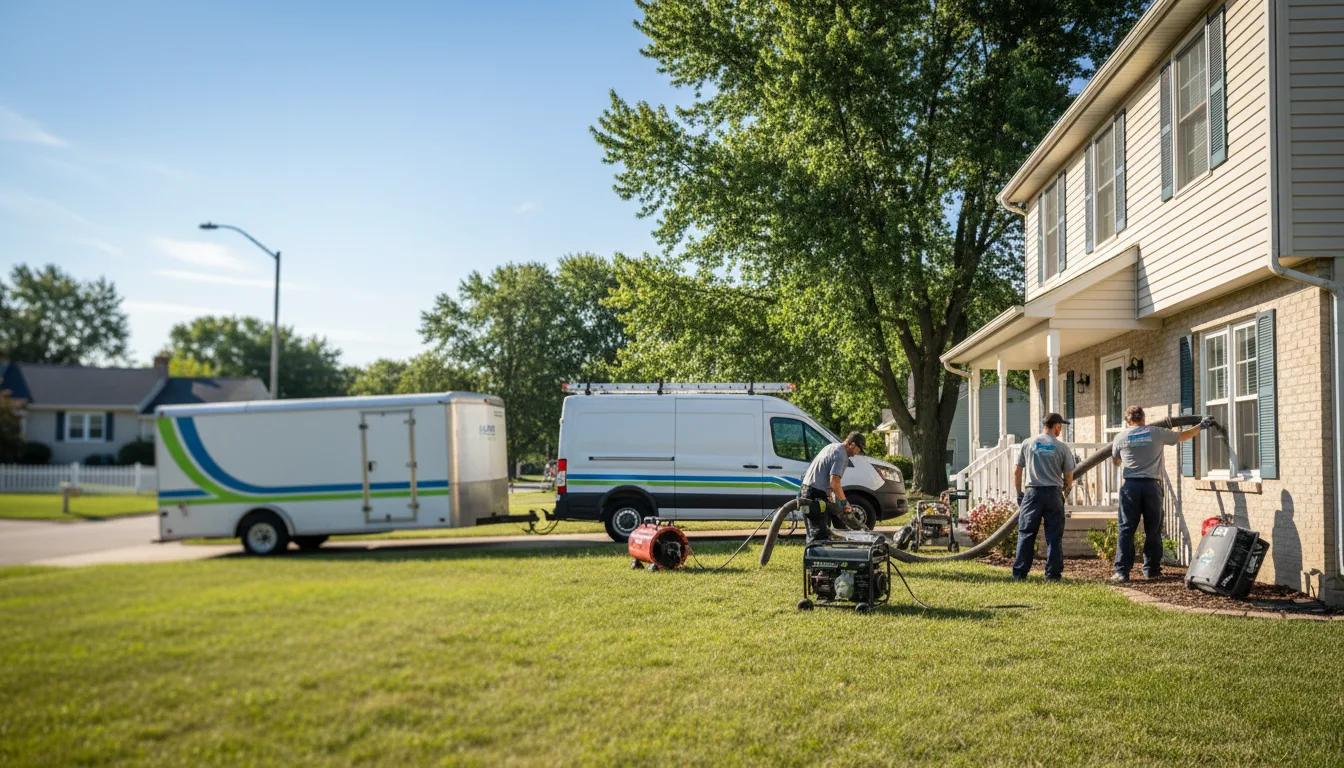 Flooded Basement Restoration And Cleanup With Repair in Suring, WI near me